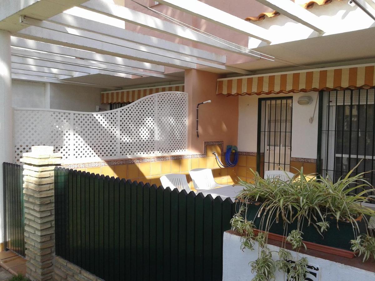 Primera Linea De Playa Casita Adosada Chiclana de la Frontera Esterno foto